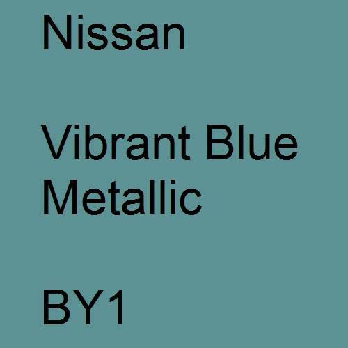 Nissan, Vibrant Blue Metallic, BY1.